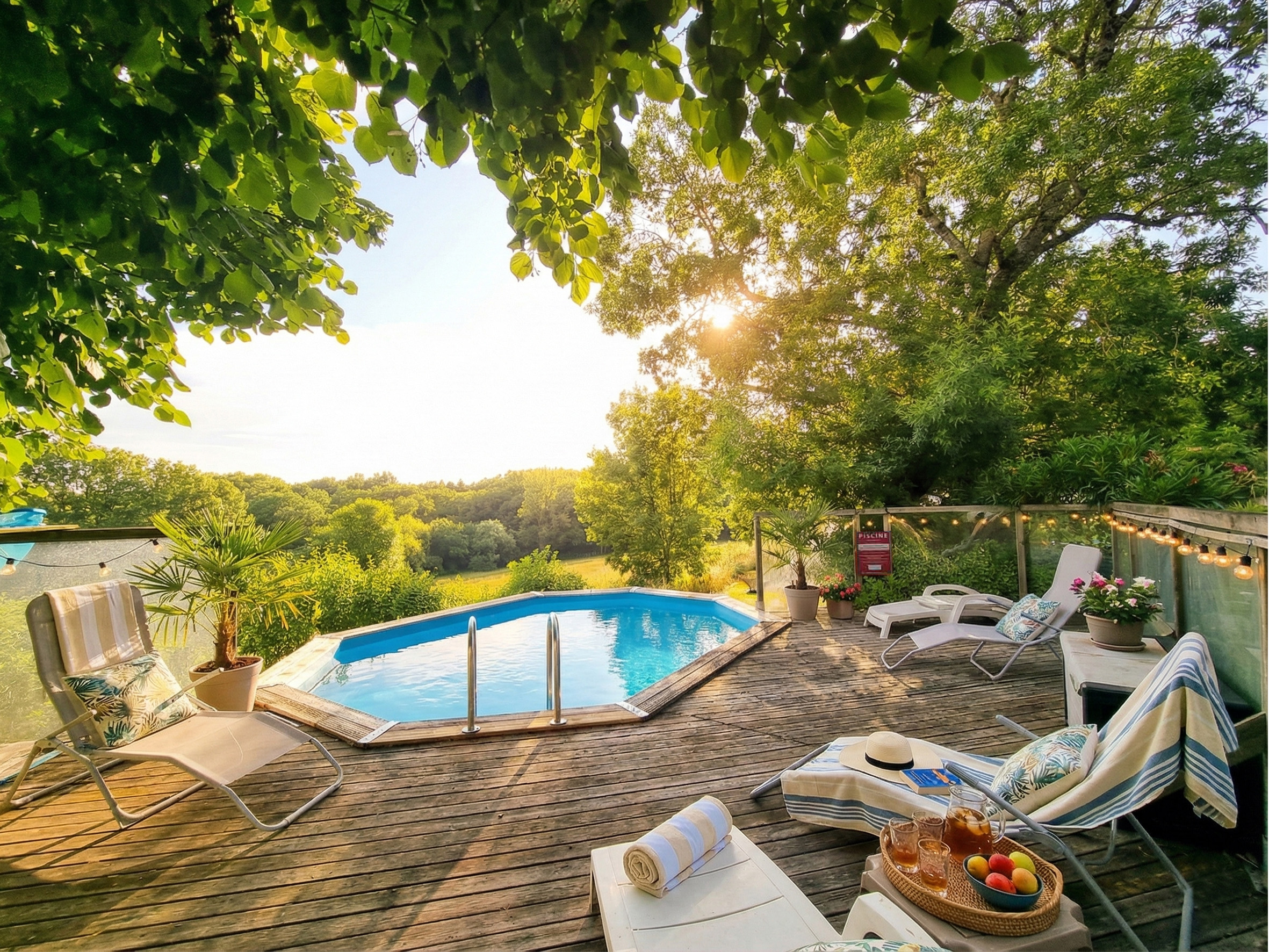 La Piscine du Domaine de Flore