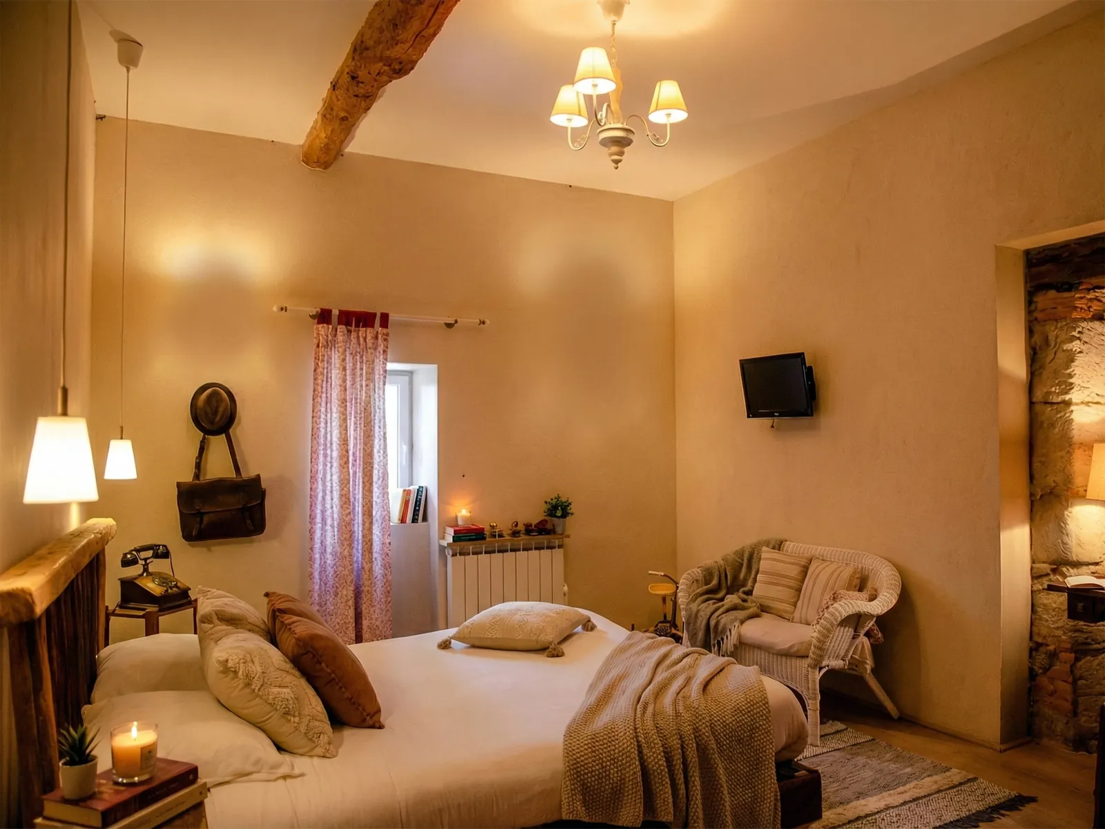 Espace intérieur du Gîte de Flore